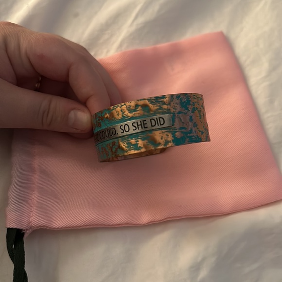 Cuff metallic bracelet. - Picture 4 of 7